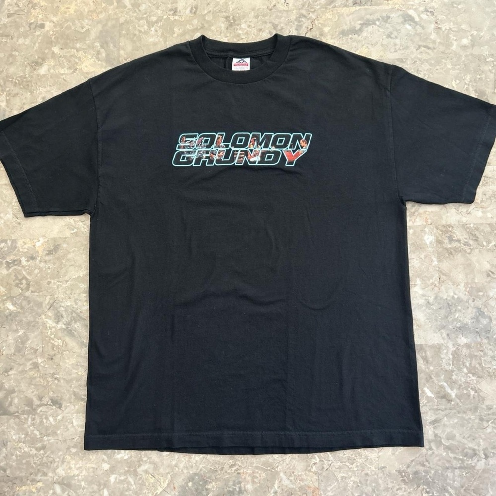Vintage 90s AAA Solomon Grundy Band Tee Black XL Graphic T-Shirt